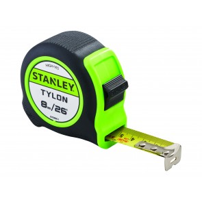 Stanley Hi-Vis Tylon Pocket Tape - 8m (26ft)