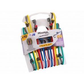 Master Lock 10 Piece Bungee Set