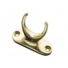 Pole Hook Holder - Brass