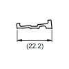 6 - 7° Friction Hinge Packer 406mm