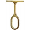 Wardrobe Centre Rail Support Brass Plated