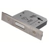 British Standard 5 Lever Deadlock 64mm - Satin Stainless Steel