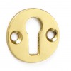 Escutcheon 22mm Round - Brass