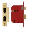 Union 2201 5 Lever Sashlock - Polished Brass