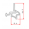 Exitex Replacement Seal for MWK R/2/20 Weatherbars