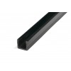 Centor E3/E2 Polypropylene Floor Channel Insert - 21mm x 19mm - Various Lengths - Black 