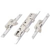 3 Point Hook Door Lock 2250 x 45mm B/Set (16mm FP) - Stainless Steel