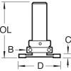 C213X1/2TC - Trend Weatherseal Recessor - Craft Range