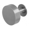 76mm Ã˜ Round Centre Door Knob/Pull - 316 SSS
