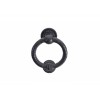 4'' Ring Door Knocker - Black 