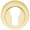 Euro Escutcheon (Concealed Fix) - Polished Brass