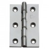 DSSW Brass Butt Hinges (pair) - Polished Chrome