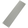 Finger Plate, 300 x 75 x 1.2mm - Satin Anodised Aluminium 