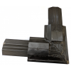 Exitex - Cresfinex Aluminium Mk2 100mm Ridge 90 Degree Connector - Brown