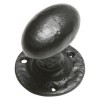 Kirkpatrick - Oval Rim 1550 Knob 2 1/2" x 1 1/2" - Black