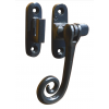 Monkeytail Casement Fastener - Antique Black