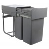 Waste Boss Pull Out Waste Bin (2x 32L) 