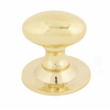 Oval Cabinet Knobs - Polished Brass