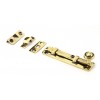 Universal Straight Door Bolts - Aged Brass - Various Sizes