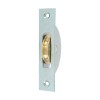 1 ¾” Brass Wheel Pulleys For Sash Cord - Steel