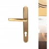 Art Deco Slimline Lever Espag. Lock Set - Various Finishes