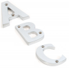 Letters A to Z - Satin Chrome