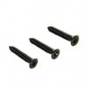 No. 10 Gauge Pozi Black Screws (length 3/4-2")