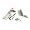 Brio Weatherfold 4S 100 Mortice End Set - Stainless Steel