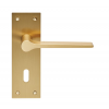 Velino Lever Handle Range - Satin Brass