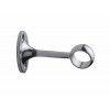 Centre Bracket For 25mm Round Wardrobe Rail Polished Chrome