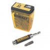 Dewalt Flip Box of 25 Pozi No.2 Bits and Magnetic Bit Holder