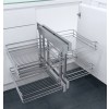 Flex Corner Pull Out Unit Linear Wire Base For 900mm or 1000mm Units (Unhanded)