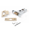 Heavy Duty Tubular Latch - Brass (Various Sizes)