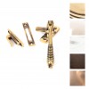 Locking Reeded Fastener - Various Finishes