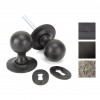 Round Mortice/Rim Knob Sets - Various Finishes