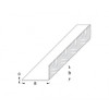 Unequal Sided Angle Checkerplate Profile - Raw Aluminium