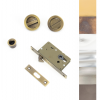 Sliding/Pocket Door Lock Set - Various Finishes