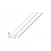 Flat Bar Profile - Raw Aluminium