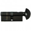 6 Pin BS Euro Cylinder & Thumbturn KD  - Black