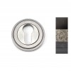 Round Euro Escutcheon (Art Deco) - Various Finishes