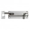 Cranked Barrel Door Bolt - Satin Stainless Steel - Various Sizes