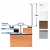 Exitex - Capex 70 Wall Finishing Profile + Rag 55 - Various Lengths & Finishes