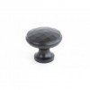 Beaten Cupboard Knob - Black