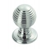 Queen Anne Cupboard Knob - Polished Chrome
