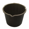 Standard 15 Litre Black Bucket 