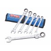 Faithfull 6 Piece Ratcheting Combination Spanner Set