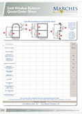 Sash Window Balances Quote / Order Sheet
